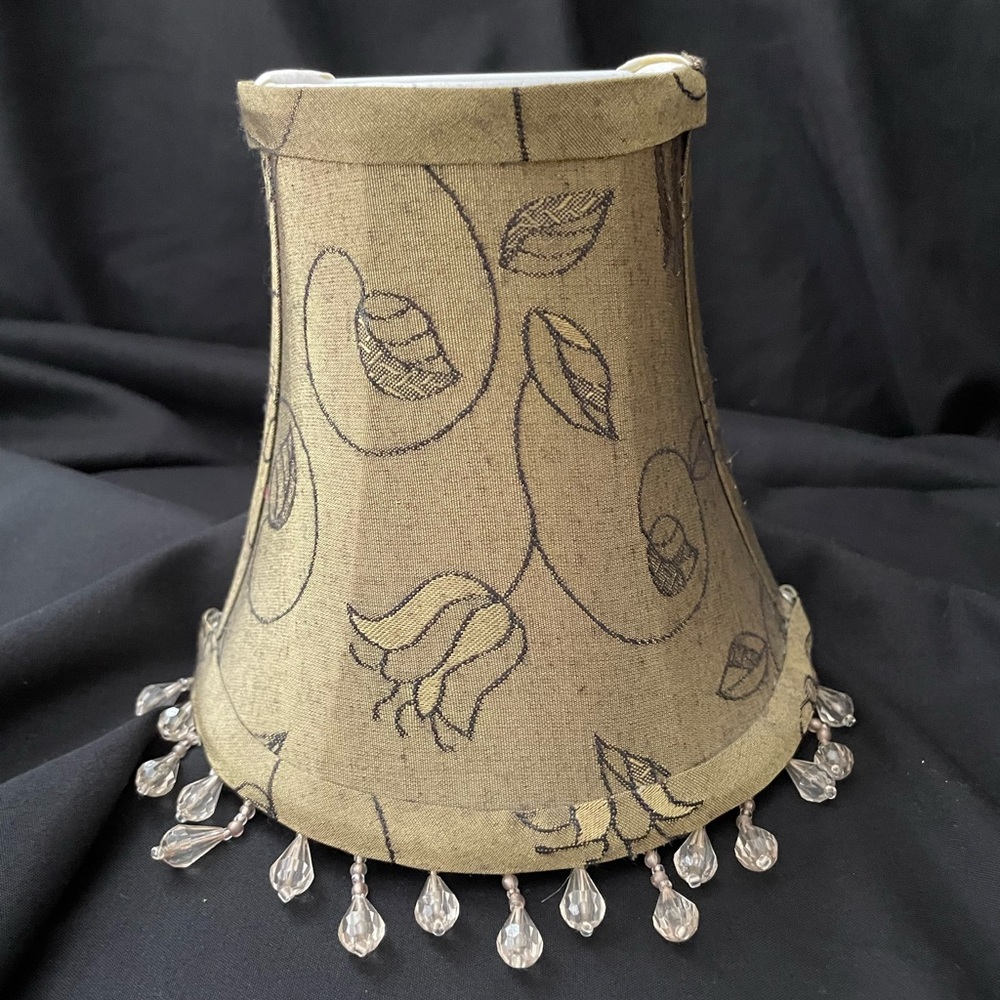 Vintage Fabric Wall Plug-in Lampshade Night Light